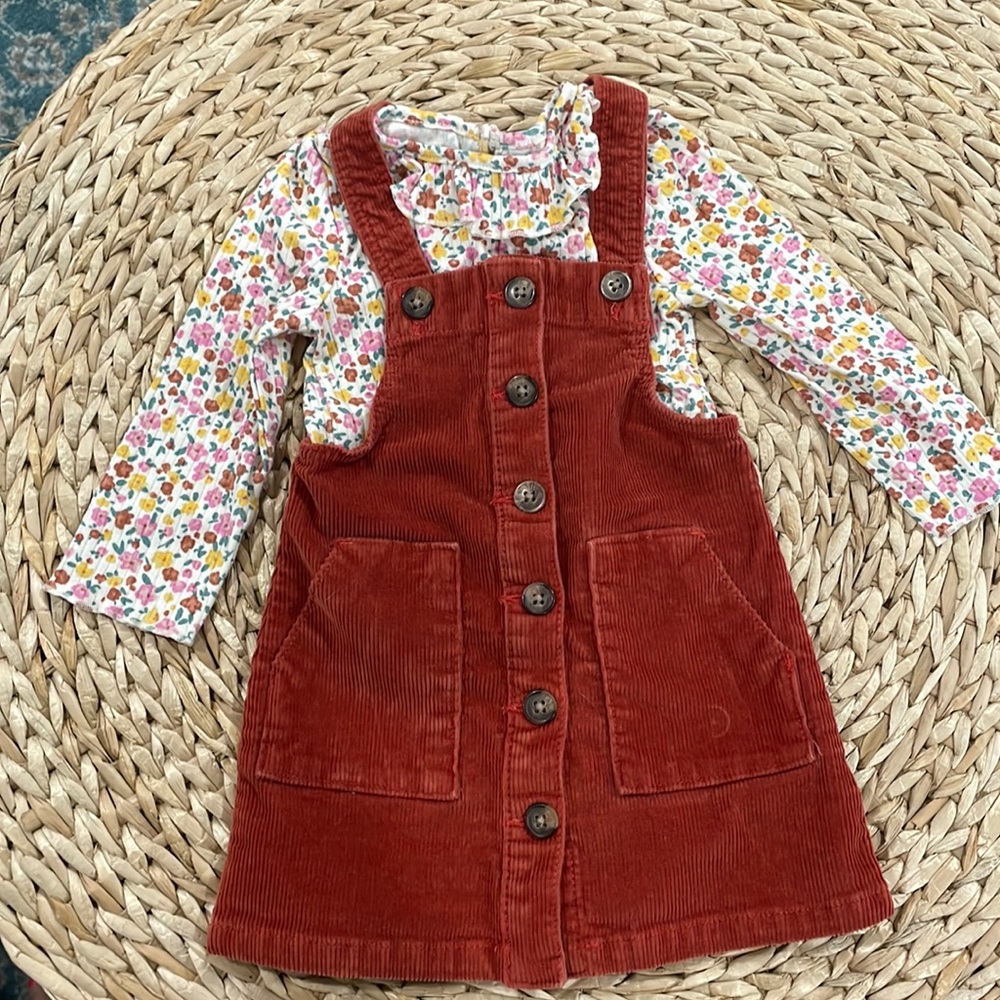 2T toddler fall outfit